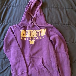 Washington softball hoodie